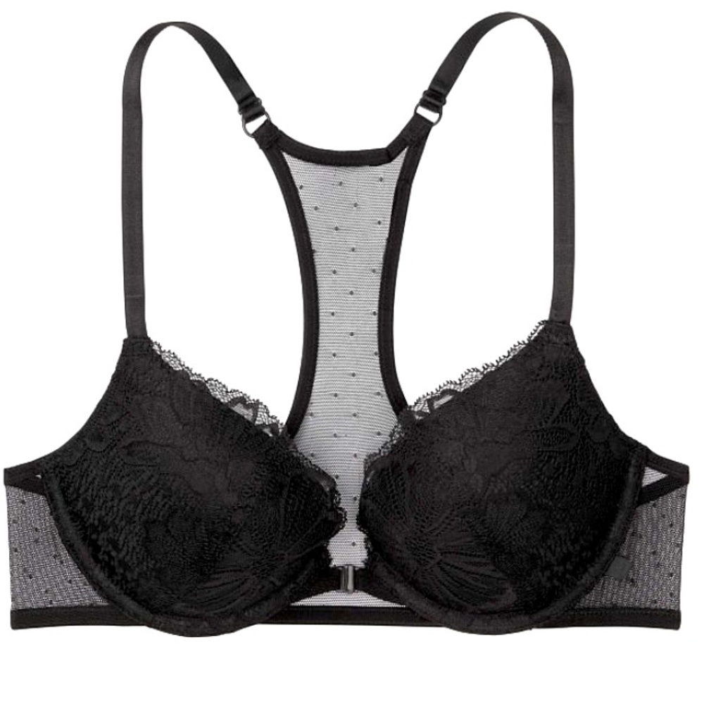 NWT Sexy Tee Cross-dye Lace Push-Up Bra